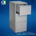 Exit artistic customized steel KD cam lock dust-proof dorm 3 drawer cabinet